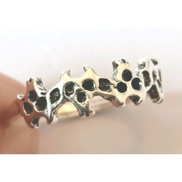 Y2K Retro Thistle Ring Men's 5.25 Inches Alloy - Picture 3 of 4